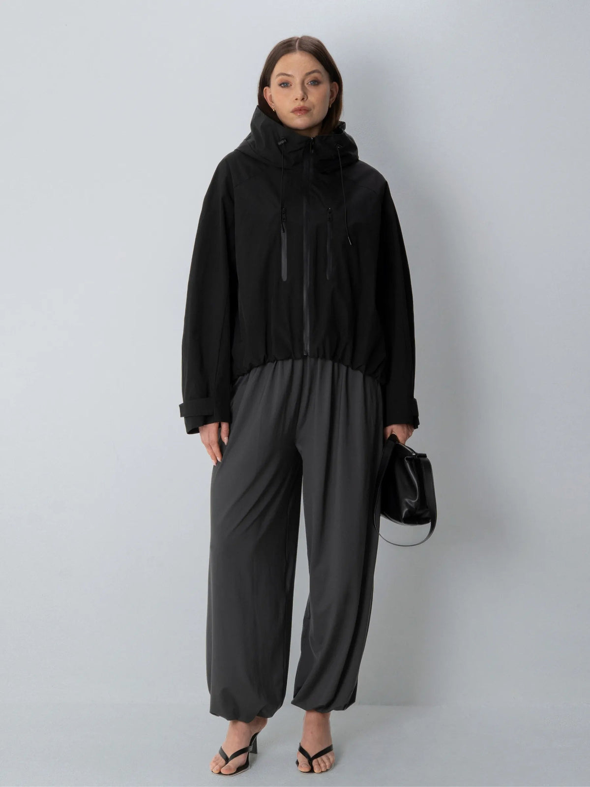One Size Short Oversized Rain Jacket — Stay Puffit